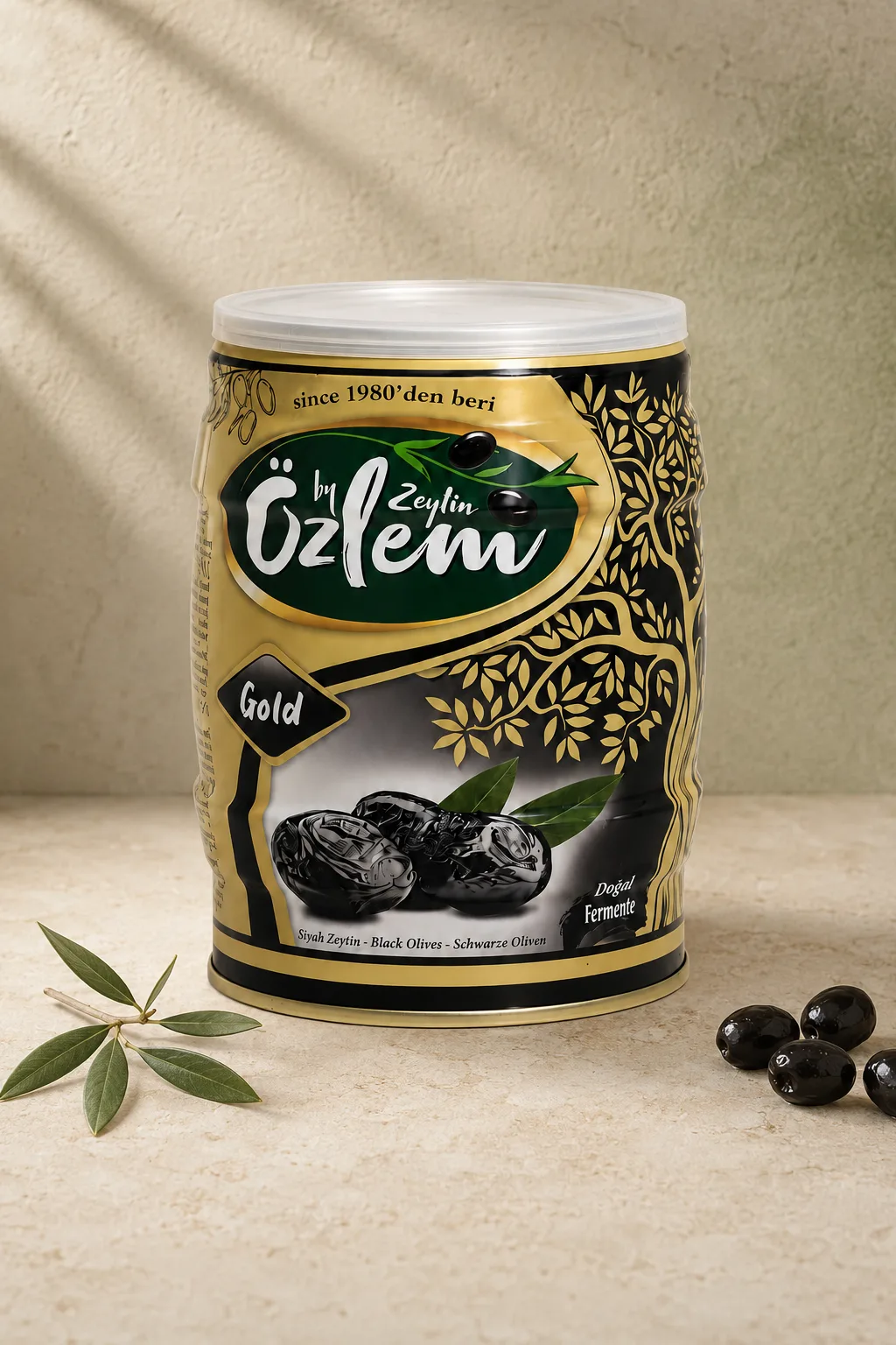 Özlem Doğal Fermente Zeytin Gold 800 GR